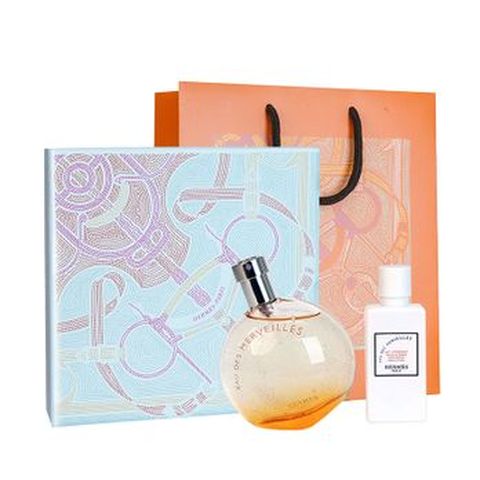 에르메스 오 데 메르베유 오드 뚜왈렛 한정세트(오드 퍼퓸 50ml+바디로션 40ml)