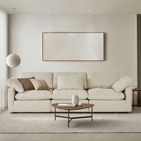 캄포플러스 슬림 4인소파