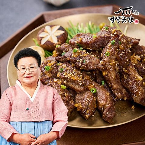 정성곳간 마늘갈비살 300gx6팩, 총1.8kg