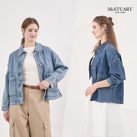 [맥스튜어트] 25FW 맥스튜어트 여성 데님 자켓 2종