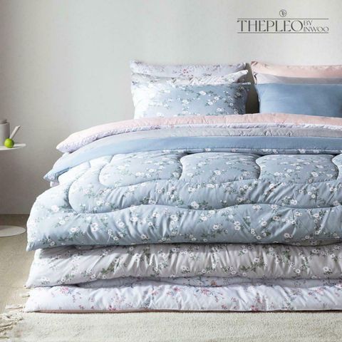 [카드 5%할인]더플레오 세이지 워싱차렵이불 베개커버 단품