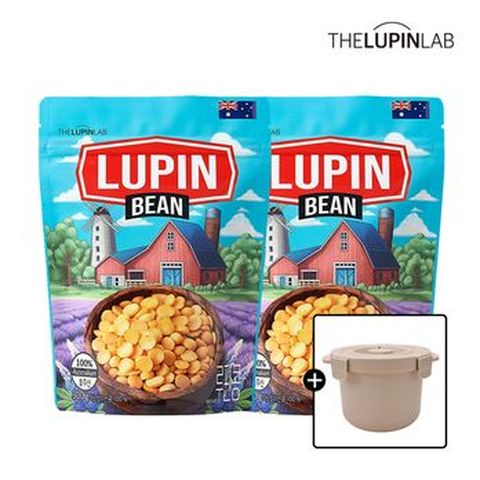 더루핀랩 루핀콩 300gX2팩+저당밥솥