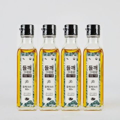 들깨그대로 생들기름 180mlX4병