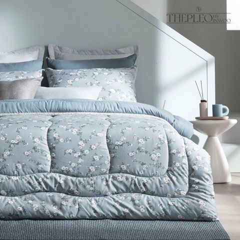 더플레오 세이지 워싱차렵 이불 3종 세트 (SS)