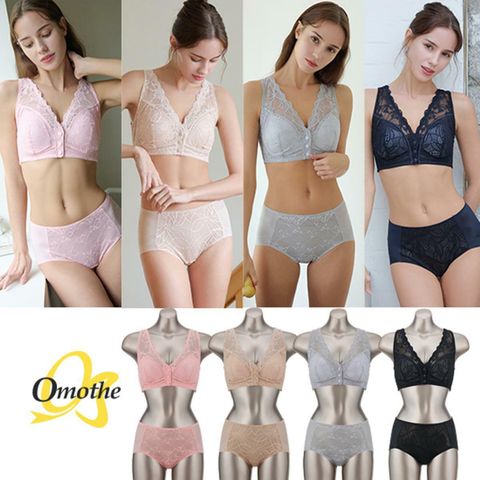 [카드 5%할인]편안한 보정의 명가 오모떼 똑딱 브라팬티 1세트
