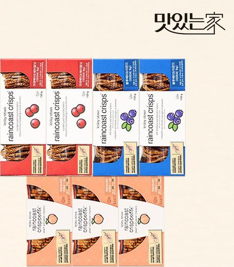 레인코스트 베스트세트  복숭3개+블루2개+크랜2개 = 총 7박스