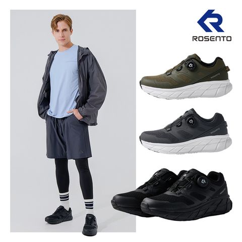 [방송중]로젠토 남성 바운스 쿠셔닝 다이얼 워킹화