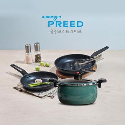 프리드라이프 늘사랑+저압압력솥세트+후라이팬 2종