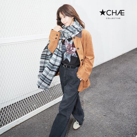 채컬렉티브 25FW 라이크라 슬랙스 데님