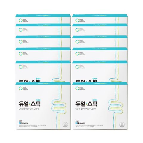 [장면역유산균] 드시모네 듀얼스틱 프로+프리 200억 12박스