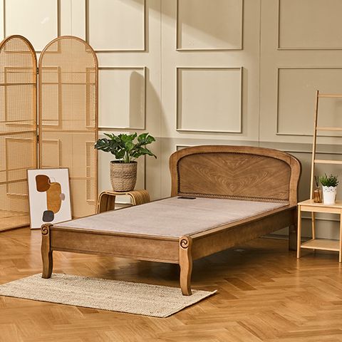 [현대의료기][S]포그니처 라운드 황토흙침대 싱글(S)+리프트테이블+전용패드