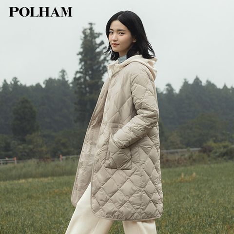 폴햄 25FW 여성 퀼팅 롱점퍼 1종