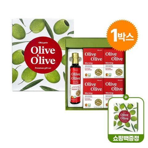 올리브 올라이브 유기농 엑스트라버진 올리브오일 추석선물세트(1세트)