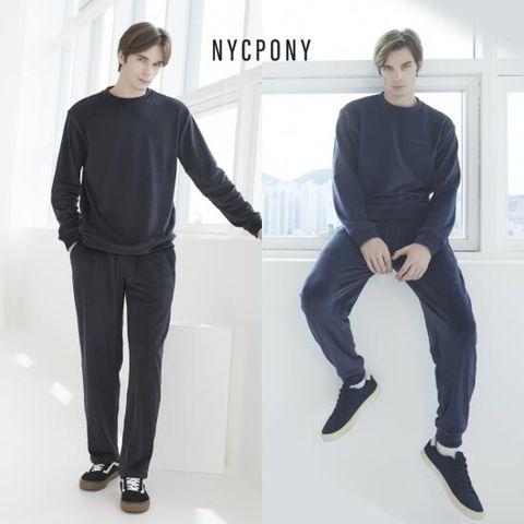 NYCPONY 벨루아 남성 이지웨어 세트 (4종/2SET)