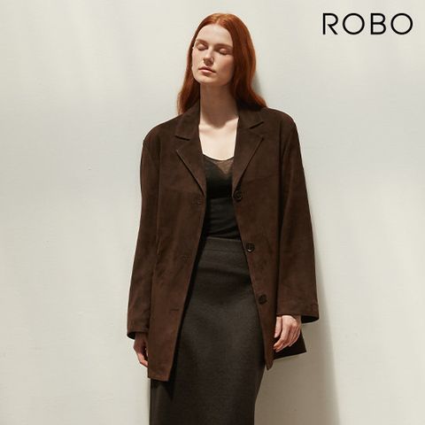 로보 25FW 스웨이드 하프 재킷 1종
