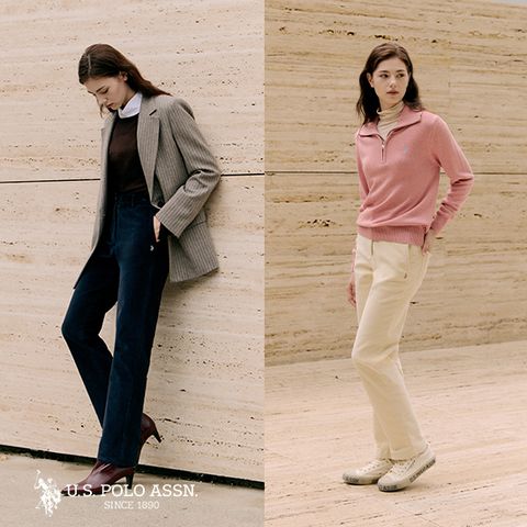 [U.S POLO ASSN.] 25FW 코듀로이팬츠 2종 여성