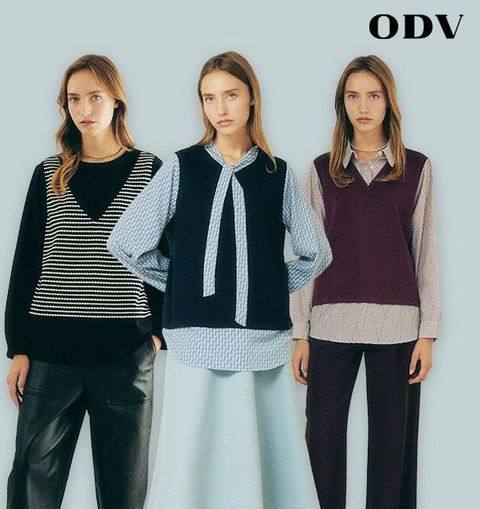 25FW ODV 레이어드 블라우스 3종