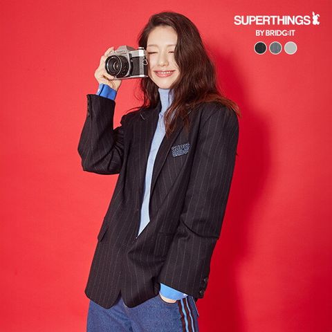 [바이브리짓X슈퍼띵스] 25FW 자수패치 자켓