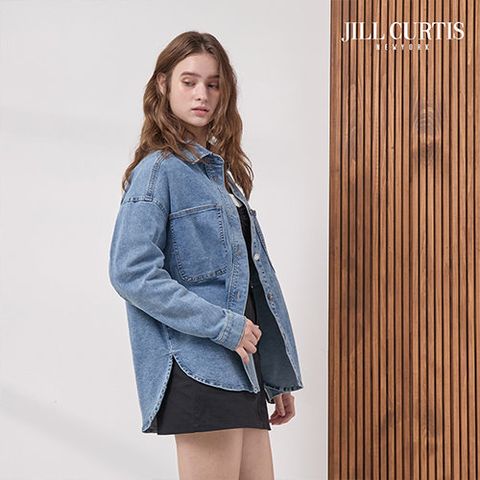 [질커티스] 여성 데님 자켓