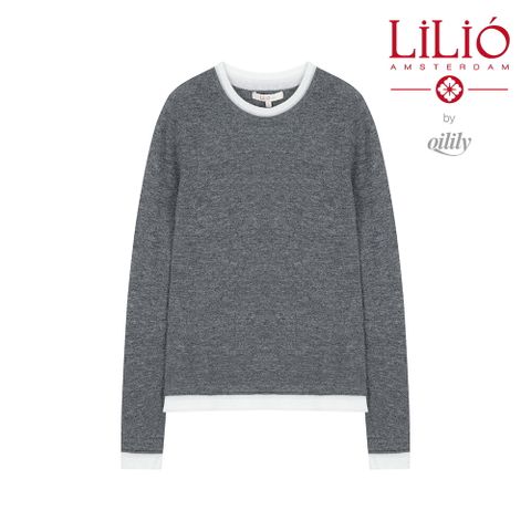 ○by 오일릴리 25FW 캐시미어 블렌디드 레이어드 니트