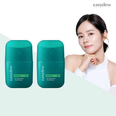 대웅제약 이지듀 EGF 코어 이펙트 스칼프 앰플 2개