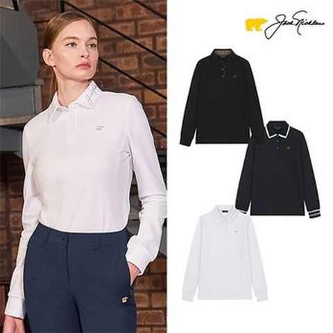 잭니클라우스 25FW 여성 기모 카라티셔츠 3종