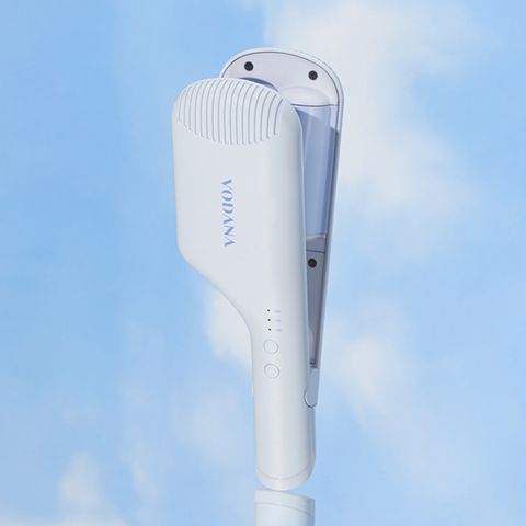 컴팩트 물결고데기 32mm 파우더블루