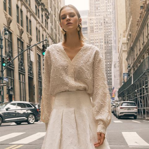 25FW 필립 페더 블라우스