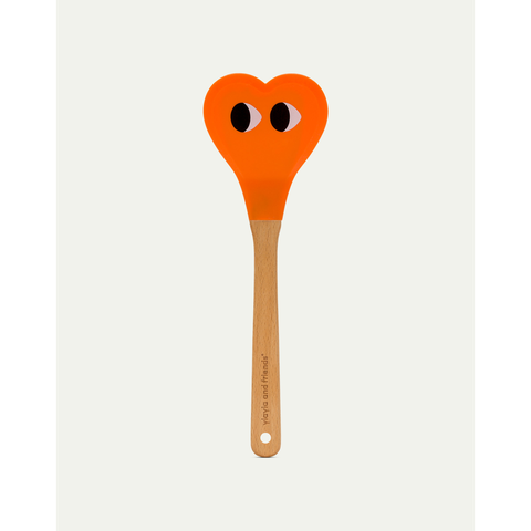 하트 스패출라(오렌지)