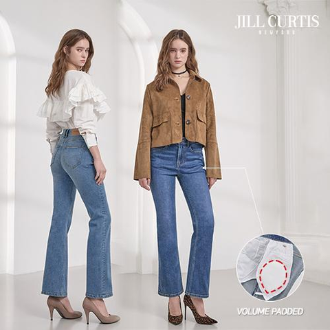 [질커티스] 여성 보정 데님팬츠 2종