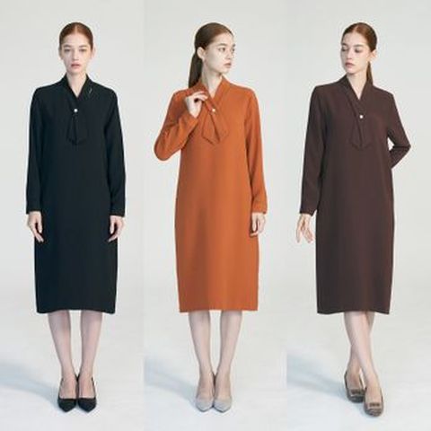 라라쎄 시크 타이 포인트 원피스 1종