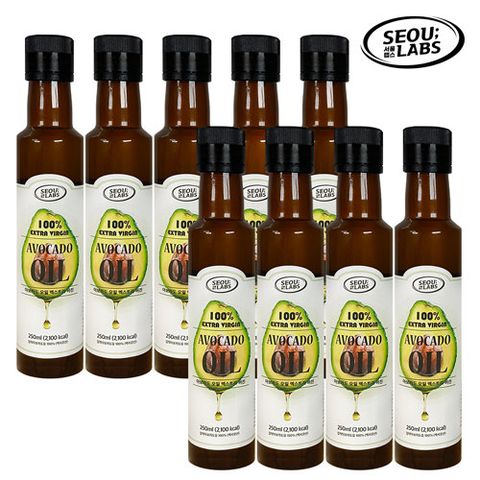 [서울랩스] 아보카도 오일 엑스트라 버진 250ml 9병