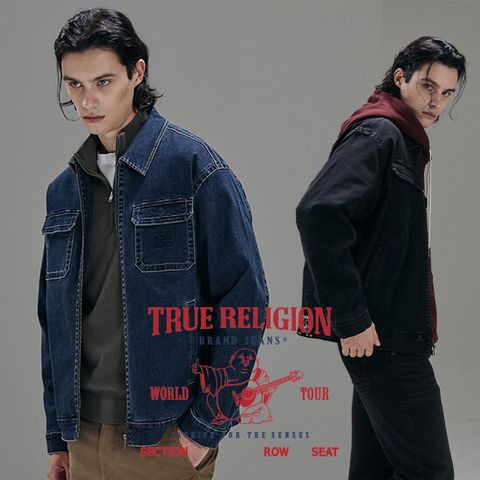 ■트루릴리전 25FW 남성 NEW 액티브 데님 자켓