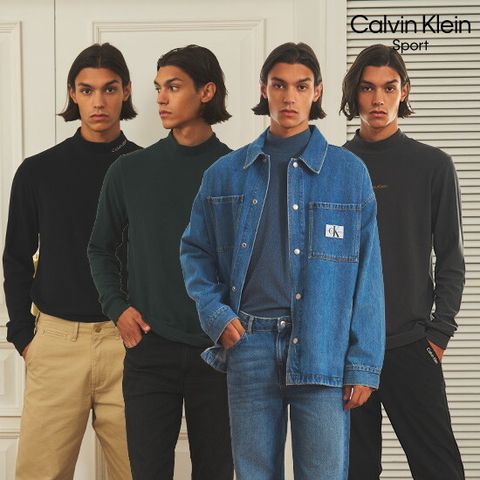 캘빈클라인스포츠 25FW 남성 모크넥 4종