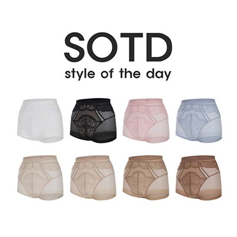 SOTD Slim up 하이웨스트 거들 보정 팬티 패키지 8종