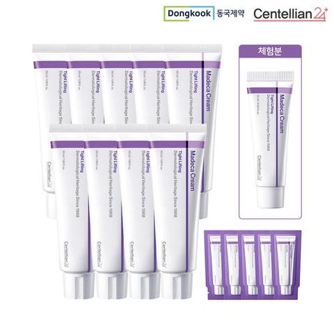 [센텔리안24] [매니아]동국제약 마데카 크림 타이트리프팅 50ml 9개 + (체험분)15ml 1개 + 1ml 5개
