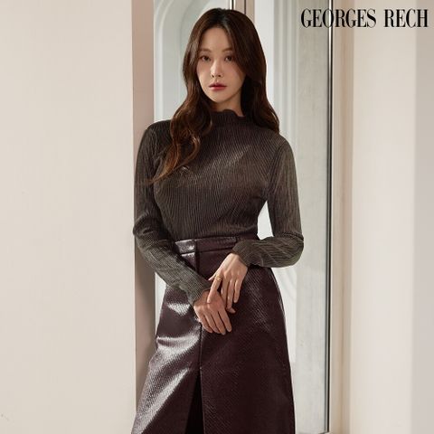 25FW 플리츠 벨벳 블라우스 5종