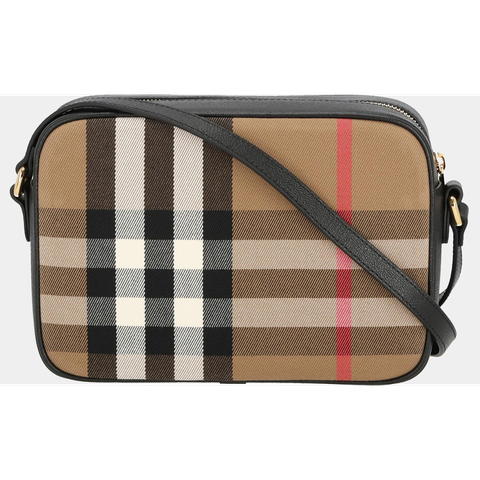 하우스 체크 라지 카메라백 (80840271)