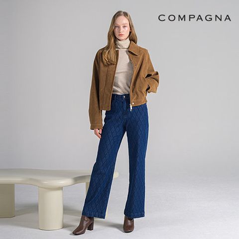 [꼼빠니아] 25FW 자카드 주얼 데님 1종