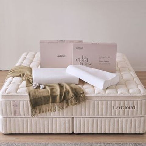 라클라우드 천연라텍스 베개 2개