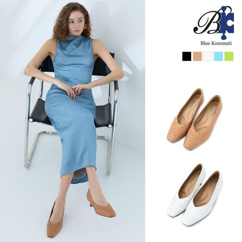 [카드 5%할인]블루코마티 25SS 이페노(IFENO) 양가죽 펌프스 