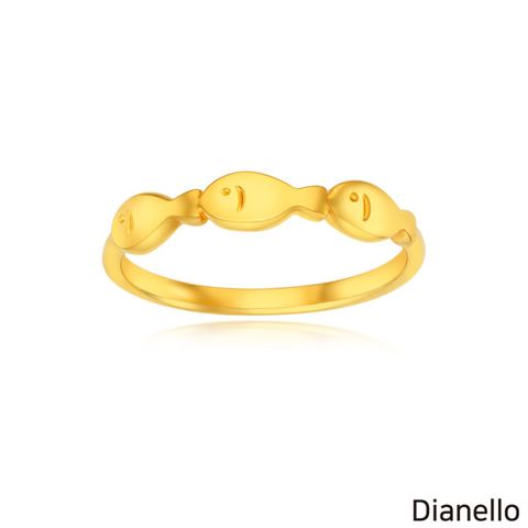 [골드바4개] 디아넬로 24K 물고기 반지 (방송 중) 골드바 2개+자수정팔찌 + (상품평) 골드바2개+테니스팔찌