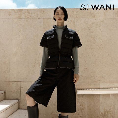 SJ와니 25FW 퀼티드 큐롯 팬츠 1종(골프)