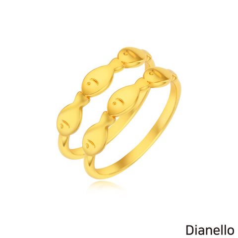 [골드바4개] 디아넬로 24K 물고기 더블반지(방송) 골드바2개 +자수정팔찌 (상품평) 골드바2개 +테니스팔찌