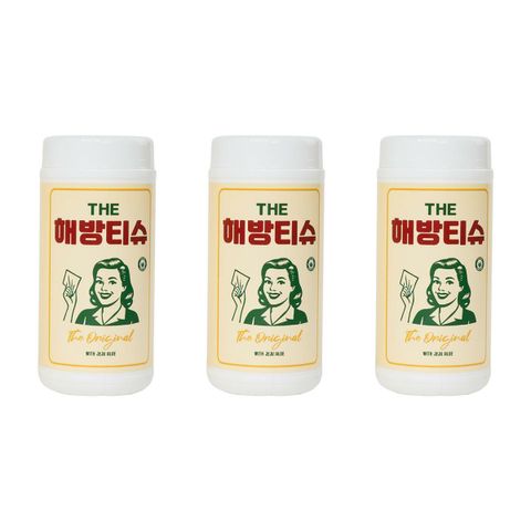 [삼성카드5%할인]해방티슈 오리지널3개  세정티슈 