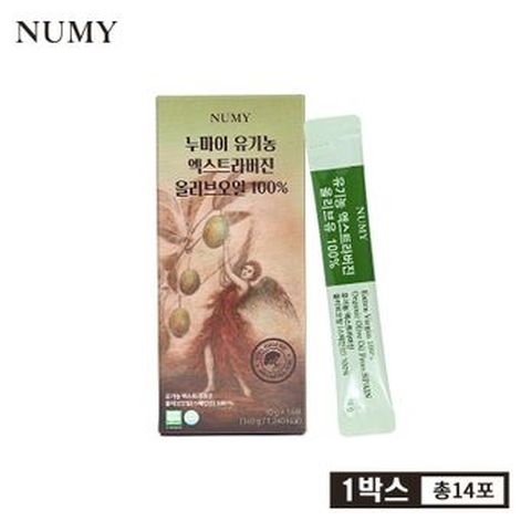 누마이 유기농 엑스트라버진 올리브오일 100% 1박스