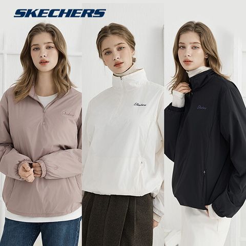 ○ 스케쳐스 여성 우븐 패딩 아노락 1종