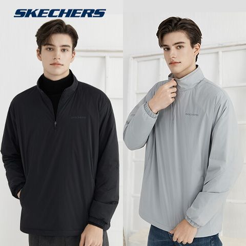 ○ 스케쳐스 남성 우븐 패딩 아노락 1종