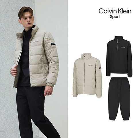 [Calvin Klein Sport]25FW 패딩 아우터 에센셜 세트 남성 3종