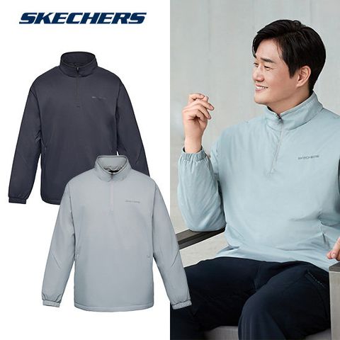 스케쳐스 남성용 우븐 패딩 아노락 1종
